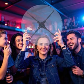 Missyou 3D Hologram Fan cover for Collectibles Assemble Clear Acrylic Box Alternative Glass Case for 3D Hologram Fan or Holographic Projection (Hologram Fan Protective Cover for 20.5”)