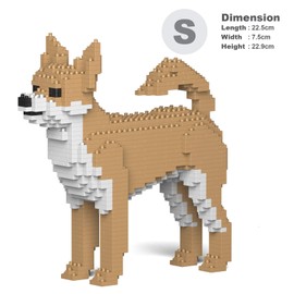 JEKCA Chihuahua 01S-M01 | Dog Plastic Building Blocks | Age 14+