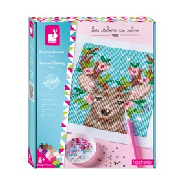 Janod J07948 Game Deer Diamond Painting Embroidery Multi-Coloured