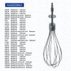 VIOKS Hand Blender Whisk 50 mm Diameter Replacement for Whisk