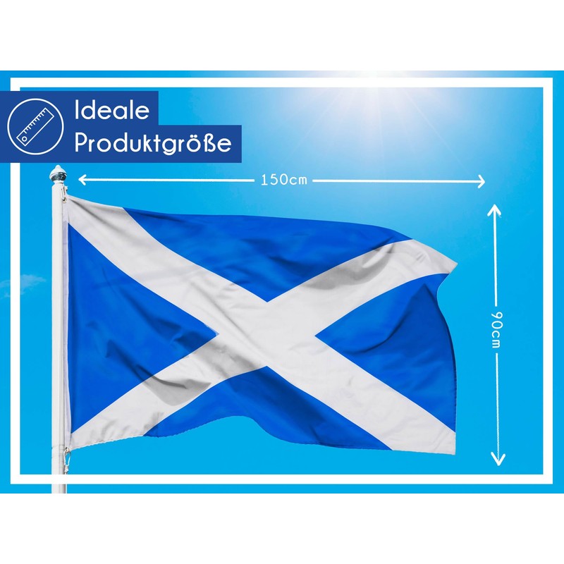 PHENO FLAGS Scotland Flag 90 x 150 cm - Scotland