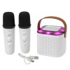 zoo3026 Portable Bluetooth Karaoke Machine fit for Kids Speaker w/