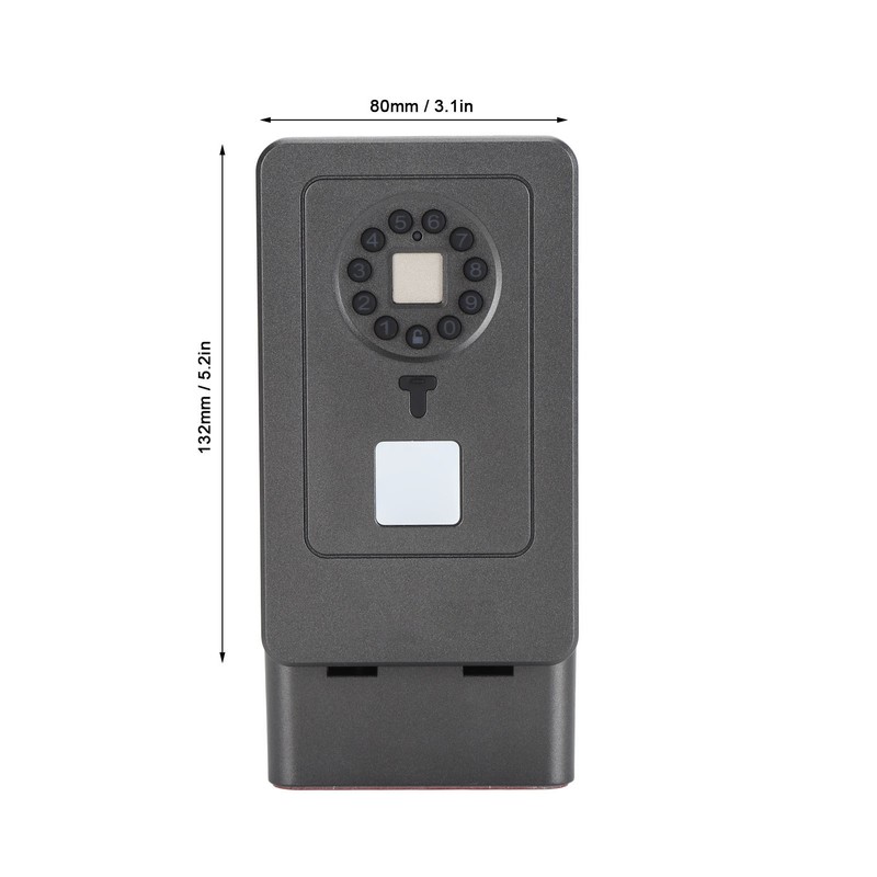 Smart Key Lock Box Fingerprint Recognition Password Unlocking Combination Key