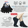 In"tocco 6 Pairs - Unisex Cotton Socks with Sponge Insole,