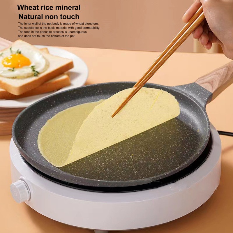 Frying Pan Prevents Stick Medical Stone Coating Aluminium Alloy Integrated