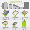 Gonex Compression Packing Cubes, 6 PCS Travel Luggage Packing Organizers