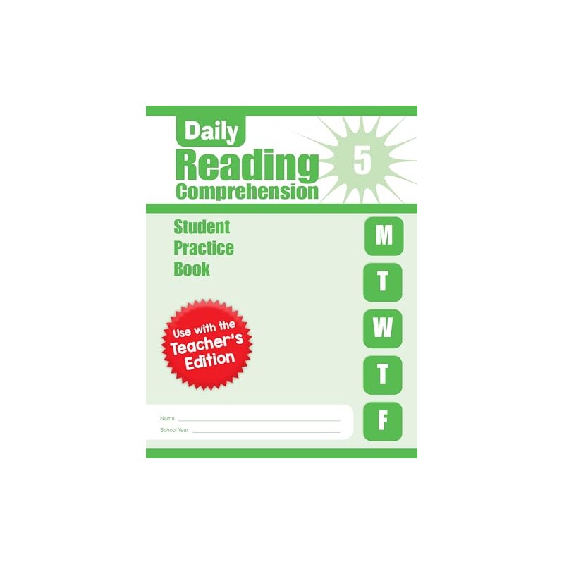 Daily Reading Comprehension, Grade 5 Student Book