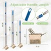 mcwdoit Crack Weeder Tool, Crevice Weeding Moss Brush with 2