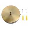 LED Chandelier Pendant Lamp Wood Grain Imitation Iorn Warm Lighting
