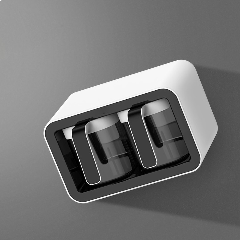 Seasoning Box Wall Mount Multi Grid Seasoning Storage Container Kitchen