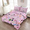 BELVED MIME Girls Pink Pop Music Theme Comforter Set Queen