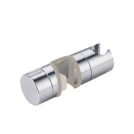 Adjustable hand shower holder for the rod with flexible diameter adjustment 18-25 mm