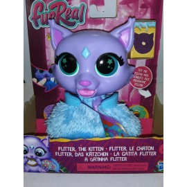 furReal Flitter the Kitten Color-Change Interactive Feeding Toy, Ages 3 and up