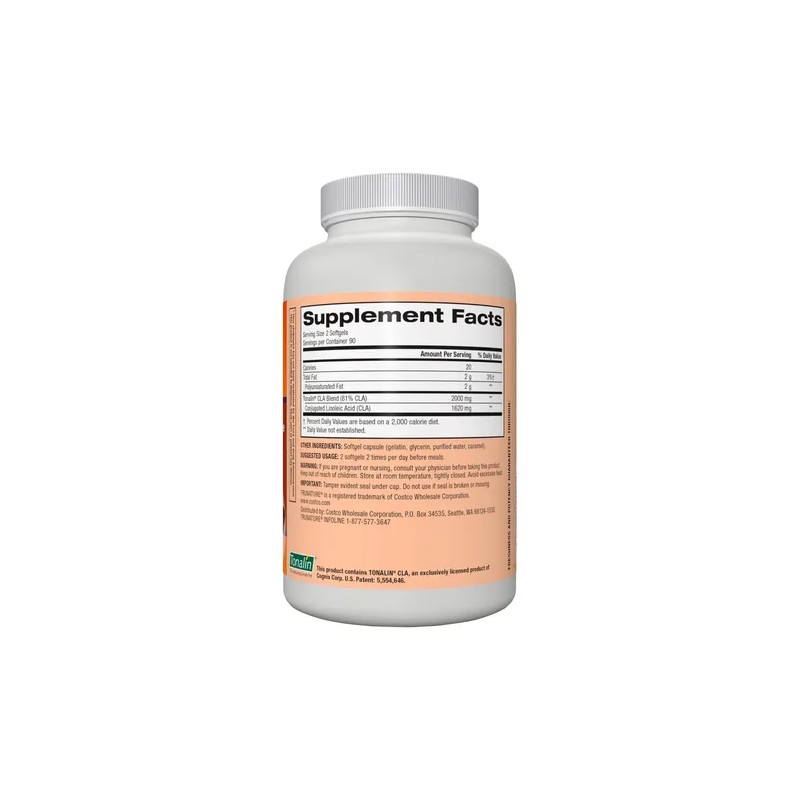 Trunature Cla Acido Linoleico Conjugado 1620 Mg 180 Softgels