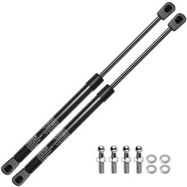 A-Premium 16.46 inch 45lb 16" Lift Supports Gas Prop Spring Strut Shock Compatible with Toolbox RV Camper Tonneau Cover Cabinets Sliding Window Storage Bed Bench Lids Basement Door Boat Hatch 2-PC Set