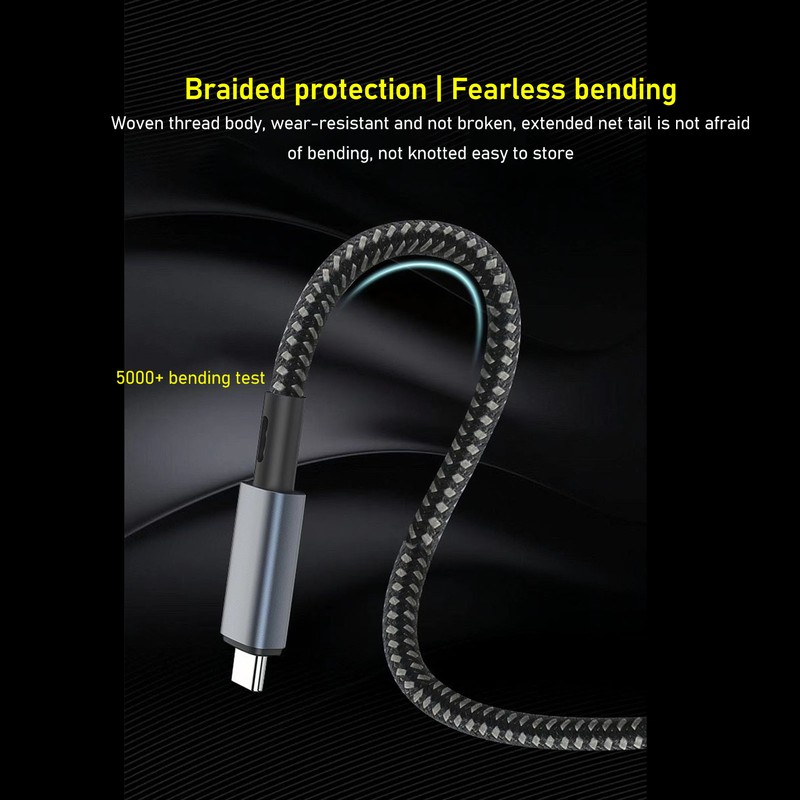 USB C to C Cable Full Function 10Gbps Data Transfer