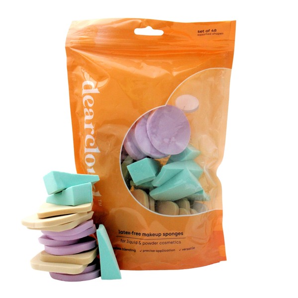 dearcloud Cosmetic Sponges – Latex-Free Make Up Sponges for Face