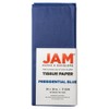 JAM PAPER Tissue Paper - Presidential Blue - 10 Sheets/Pack