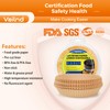 250 Pcs Air Fryer Liners Disposable, 6.5" Round Unbleached Parchment