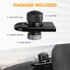 PBYMT Rear Seat Bolt Quick Release Seat Tab Cover Screws