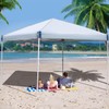 Aoodor 12x12 FT Pop Up Canopy Tent - Portable Instant