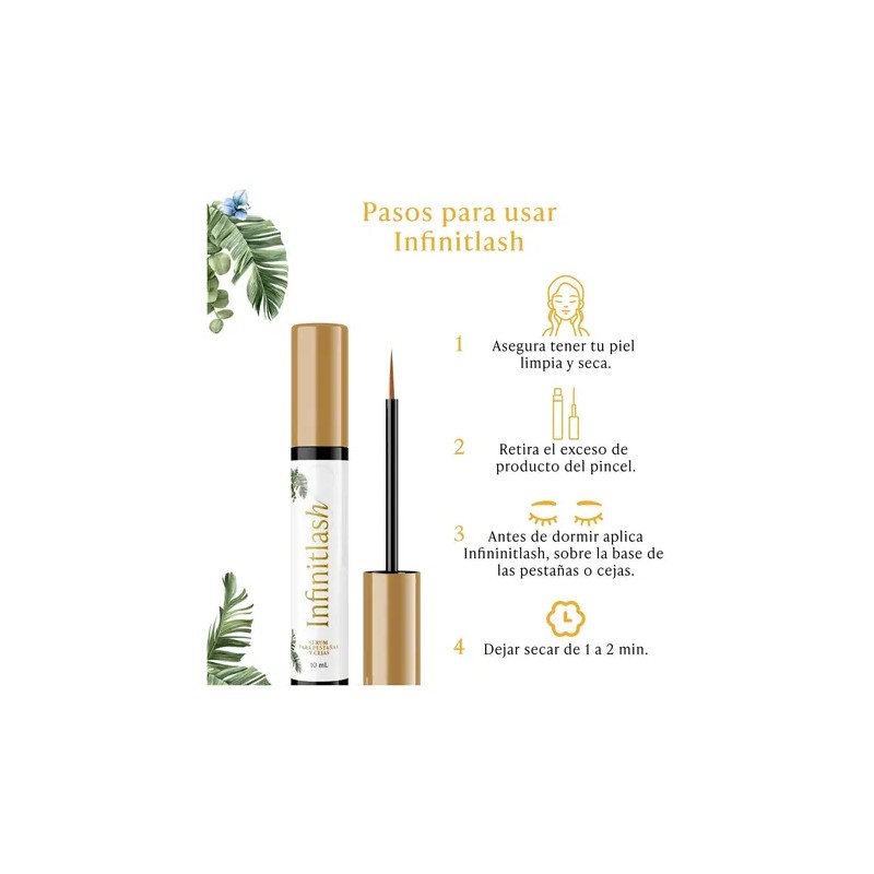 Suero Crecimiento Pestañas y Cejas Infinitlash Miind Brands - Serum
