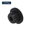 uxcell 10 Pcs Black Plug Holes, Waterproof Rubber Button Plug