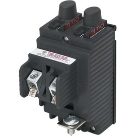 UBIP2020 New Pushmatic Replacement. 20 Amp Tandem Single Pole Circuit Breaker Manufactured By Connecticut Electric.