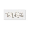 Hallelujah Script Stencil - Reusable Stencils for Painting - Create