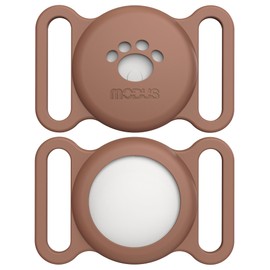 GPS Tracker Dog Collar Holder, Mini GPS Cat Dog Tracker Case, Real-Time Location Pet Tracking Smart Tracker (iOS Only), No Monthly Fee Cat Collar Holder(Locator Included)