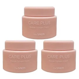 UnKnown Meoncell [The Saem] Care Plus Baobab Collagen Cream 100ml 3pcs / 메온셀 [더샘] 케어 플러스 바오밥 콜라겐 크림 100ml 3개