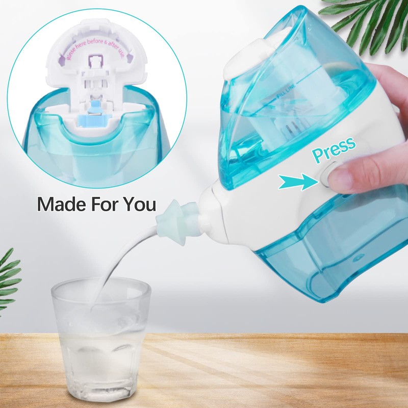 ETCBNIU Silicone Saltwater Pods Refills Accessories Compatible with Navage Nasal