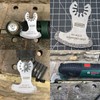 XXGO 4 Pcs Diamond Oscillating Multi Tool Blades for Removing