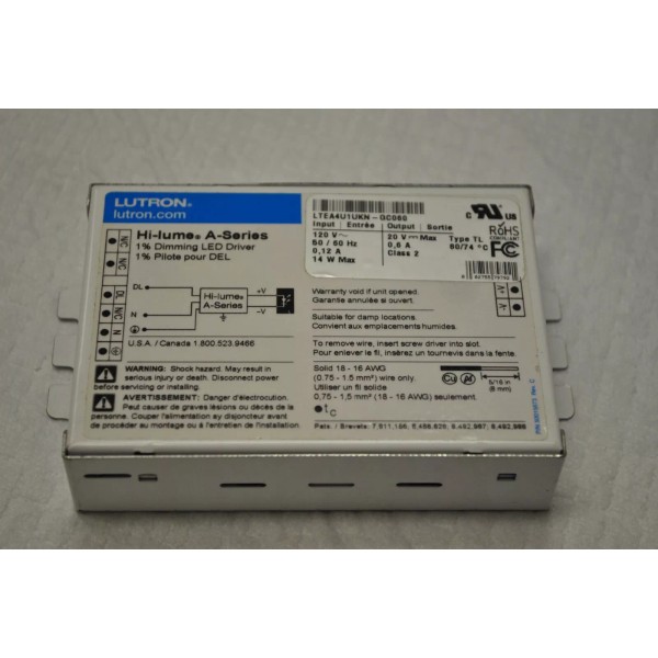 LUTRON HI-LUME A-SERIES (1%) DIMMING LED DRIVER