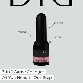 Sculpture Polybase "Didier Lab", Chic Pink French, 10 ml