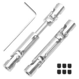 Vgoohobby Steel Drive Shaft Driveshaft 55-69mm Compatible with 2024 New MN99S MN98 1:12 2nd RC Upgrade