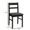 Orweiin Solid Wood Kitchen Chairs, Upholstered Chairs for Dining Room,