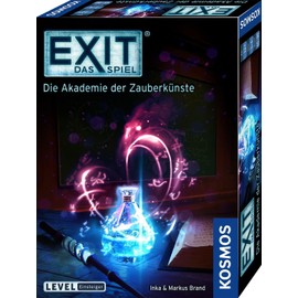 Kosmos KOSMOS 683689 EXIT - Das Spiel - Die Akademie der Zauberkünste, Level: Einsteiger, Escape Room Spiel, EXIT Game für 1 bis 4 Spieler ab 10 Jahre, EIN einmaliges Gesellschaftsspiel