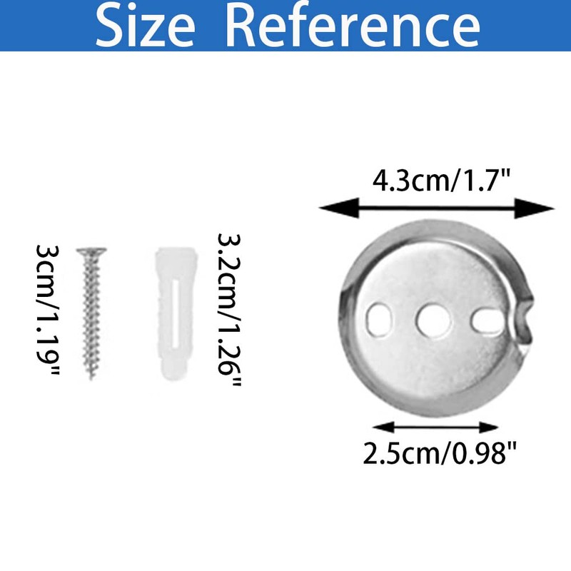 TocTen Screw Package Installation Accessories