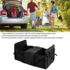 Multifunction Folding Car Insulated Cooler Storage Bag Organizer Container BoxBlack