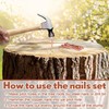 Gisafai 67 Pcs Copper Nails Tree Stump Killer Set, Include