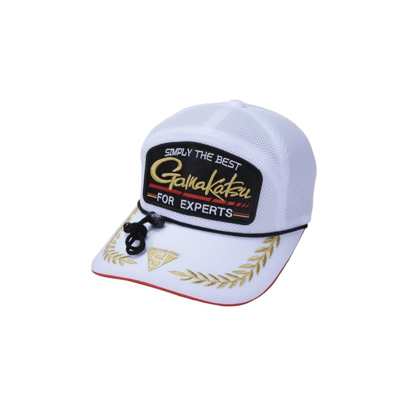 Gamakatsu GM9805 All Mesh Cap (Patch) White L