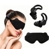Antifaz para Dormir 3D con Tapones para Los Oídos, Correas