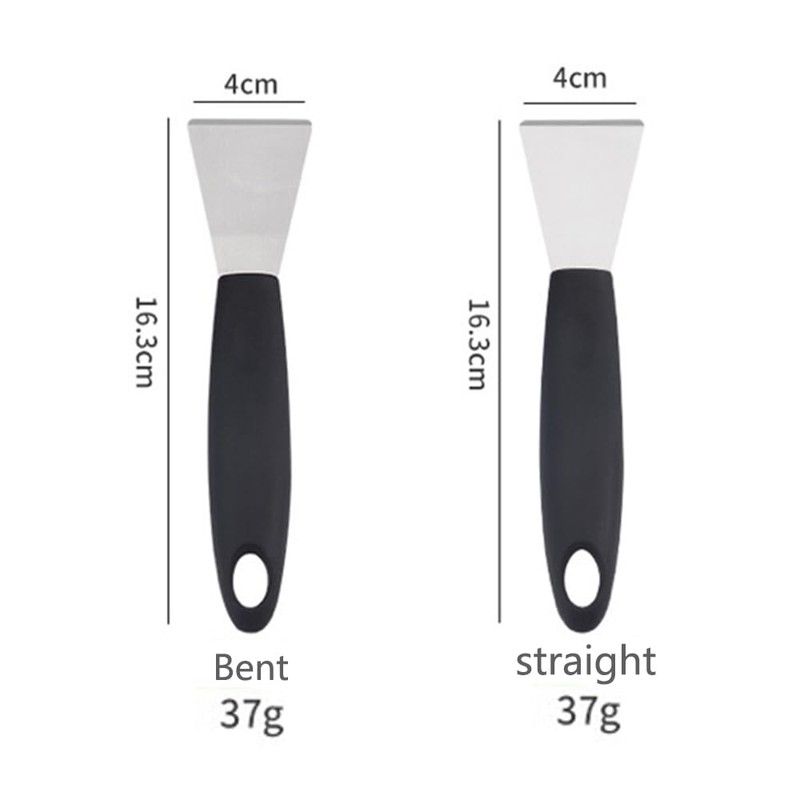 Stainless Steel Scraper, Oven Scraper Tool,Induction Hob, Stoves,None-Scratches Putty Scraper