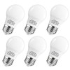 MorningLight 6 Pack A15 LED Bulbs 60W Equivalent, Non-Dimmable, Daylight