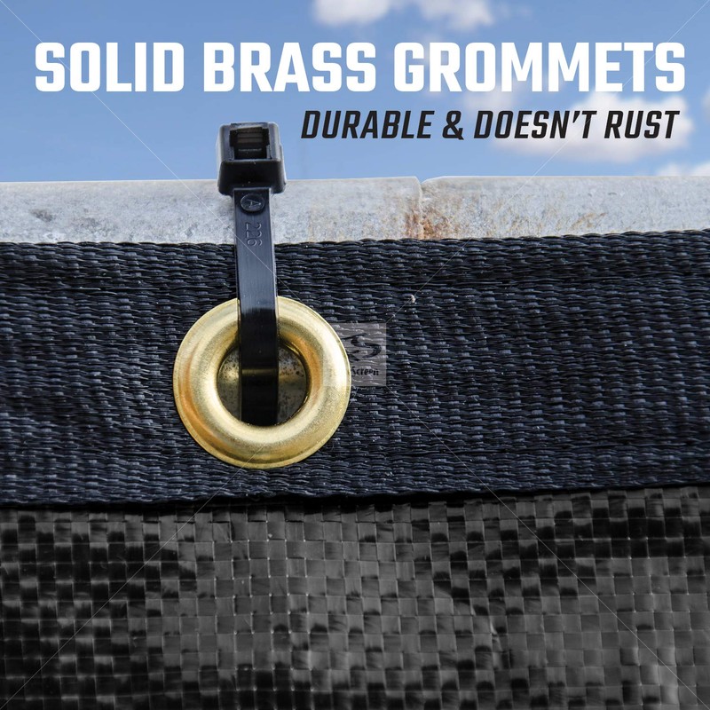 FenceScreen Fence Privacy Screen - Extreme 98% Blockage Temporary Windscreen