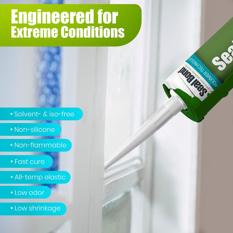 Seal Bond® 415 Gutter Sealant, Aluminum Gray…