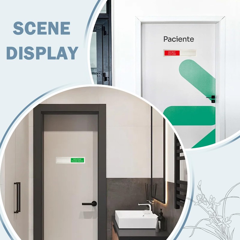 Do Not Disturb Sign, Privacy Door Sign, Please Knock Sign
