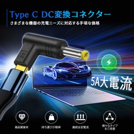 Type-C Converter Laptop Charger Adapter, Type-C Mother to DC, 5525, 15V, 4530, 20V, 20V, High Speed Charging, Multifunctional, Compact, Lightweight, Durable, Japanese Compatible, 100W, PD Compatible,
