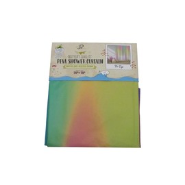 Treasure Gurus Ombre Bath Tub Shower Curtain 70" PEVA Bathtub Liner Cute Colorful Fun Bathroom Home Decor